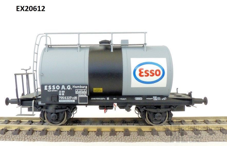 web EX20612 Exact Train 20612 - Kesselwagen DB Ep.IV 30m3 Esso Typ Uerdinger H0/GL